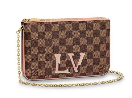 Louis Vuitton Tartan Canvas 2WAY Crossbody Shoulder Bags 
