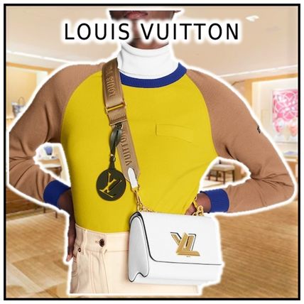 Louis Vuitton 2020 21AW 2020 21 AW TWIST PM white shoulder bags M56628 
