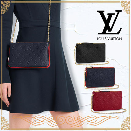 Louis Vuitton MONOGRAM EMPREINTE 2020 SS Monogram Casual Style Bag in Bag Chain Plain Leather M63916 M68574 M68568 