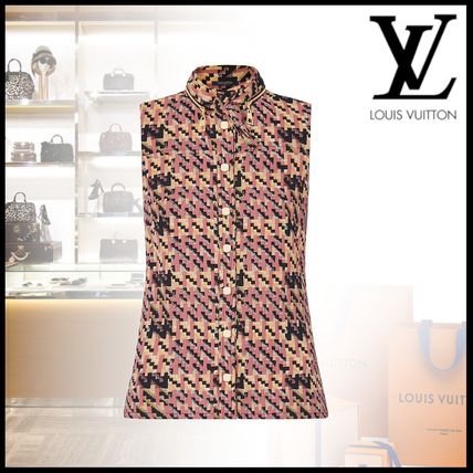 Louis Vuitton 2020 SS Casual Style Silk Sleeveless Medium Office Style 1A7U8Y 1A7U8X 1A7U8W 1A7U8V 1A7U8U 1A7U8T 