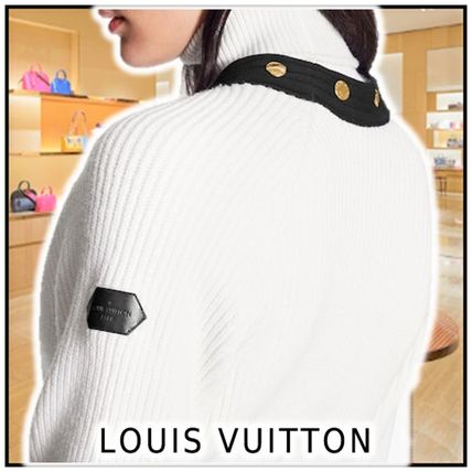 Louis Vuitton 2020 21AW 2020 21 AW LONG SLEEVED TURTLENECK IN RIBBED WOOL white 1A8391 