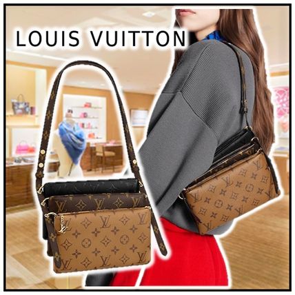 Louis Vuitton 2020 21AW 2020 21 AW POUCHE LV3 brown shoulder bags M45412 