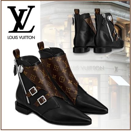 Louis Vuitton Jumble Flat Ankle Boot 1A588C 