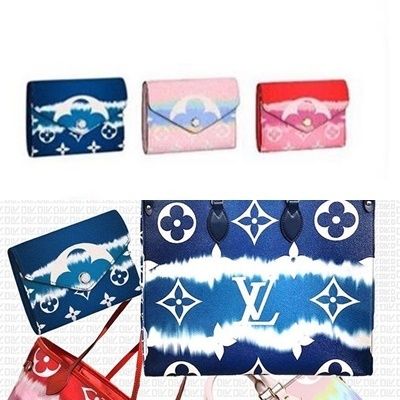 Louis Vuitton PORTEFEUILLE VICTORINE 2020 SS Lv Escale Victorine Wallet M68842 M69113 M69112 