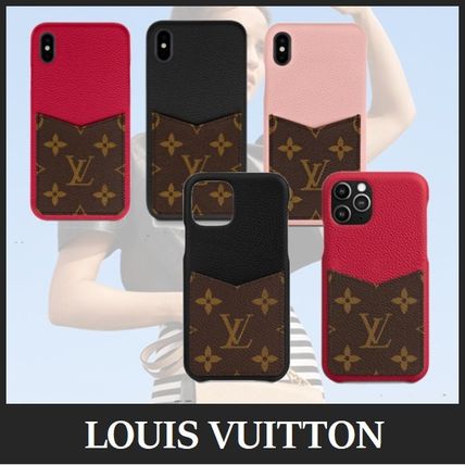 Louis Vuitton 2020 SS Leather iPhone XS iPhone XS Max Logo iPhone 11 Pro 