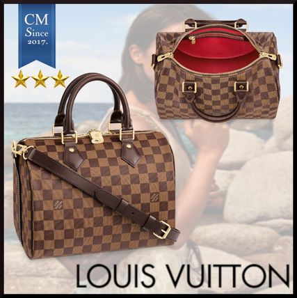 Louis Vuitton SPEEDY 2019 SS Canvas 2WAY Crossbody Boston &amp; Duffles 