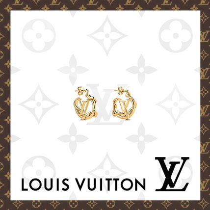 Louis Vuitton 2020 Cruise Garden Louise Hoop Earrings M68938 