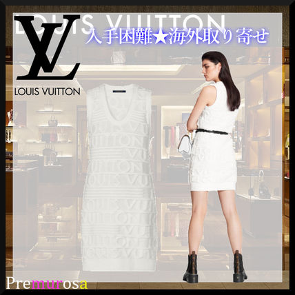 Louis Vuitton 2020 21AW Short Casual Style Tight Wool Blended Fabrics Sleeveless 1A84GX 1A84GW 1A84GV 1A84GU 1A84GT 