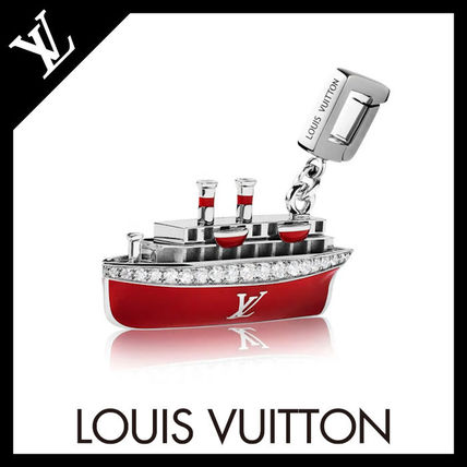 Louis Vuitton 2020 SS Casual Style Blended Fabrics Party Style 18K Gold Q93315 