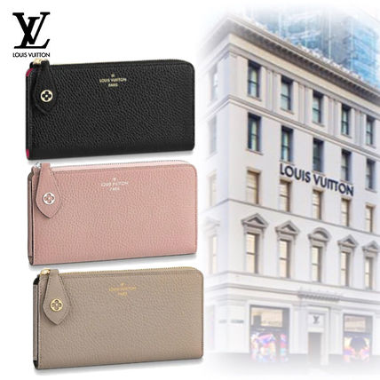 Louis Vuitton TAURILLON Plain Leather Long Wallets M63104 M63103 M63102 