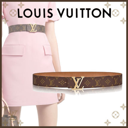 Louis Vuitton Monogram Leather Logo Belts M9608Q M9608S M9608T M9608U M9608V M9608W 