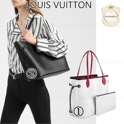 Louis Vuitton EPI Leather Elegant Style Totes 