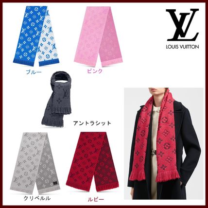 Louis Vuitton MONOGRAM 2018 19AW Logomania Scarf M72432 M74742 M72431 M73659 M71839 