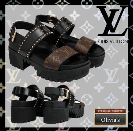 Louis Vuitton 2020 SS Laureate Platform Sandal 1A6656 