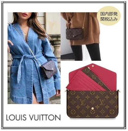 Louis Vuitton MONOGRAM Monogram Logo Shoulder Bags 