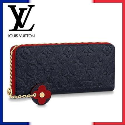 Louis Vuitton MONOGRAM Monogram Leather Long Wallet Logo Long Wallets 
