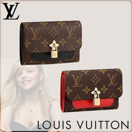 Louis Vuitton Monogram Leather Folding Wallets M62578 M62567 