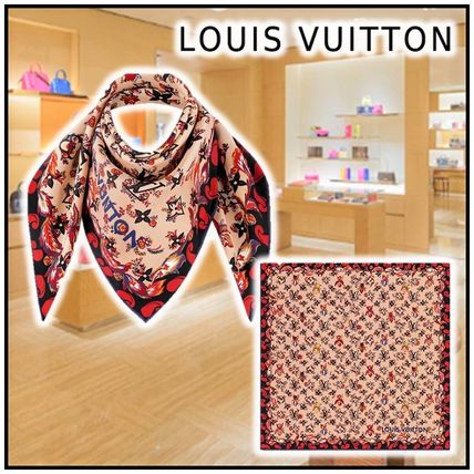 Louis Vuitton 2020 21AW 2020 21 AW RENDEZ VOUS SQUARE 70 red lightweight M76419 