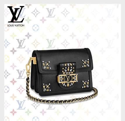 Louis Vuitton Casual Style 2WAY Leather Party Style Logo Shoulder Bags M55708 