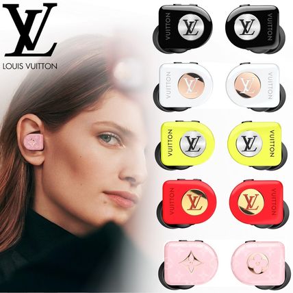 Louis Vuitton MONOGRAM Louis Vuitton Horizon Wireless Earphones Pink QAB150 QAB130 QAB140 QAB120 QAB110 