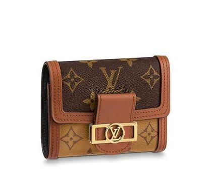 Louis Vuitton MONOGRAM 2020 Cruise Dauphine Compact Wallet M68725 