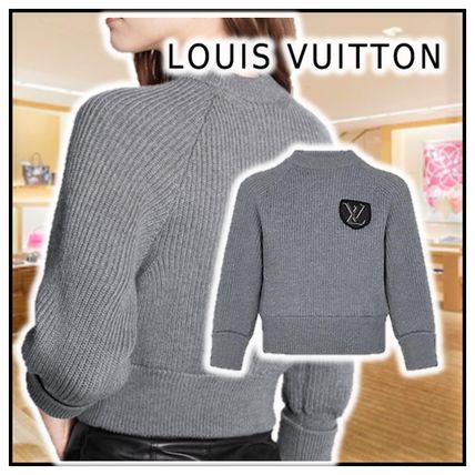 Louis Vuitton 2020 21AW Lv Patch Wool Knit Sweater 1A839F 