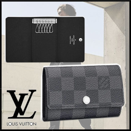 Louis Vuitton 2019 20AW Unisex Canvas Logo Keychains &amp; Bag Charms N62662 