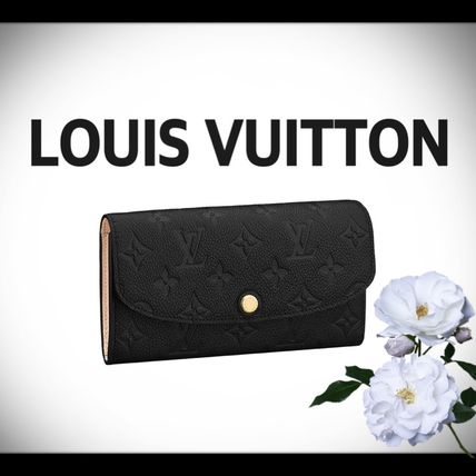 Louis Vuitton MONOGRAM EMPREINTE 2019 20AW Emilie Wallet M62369 