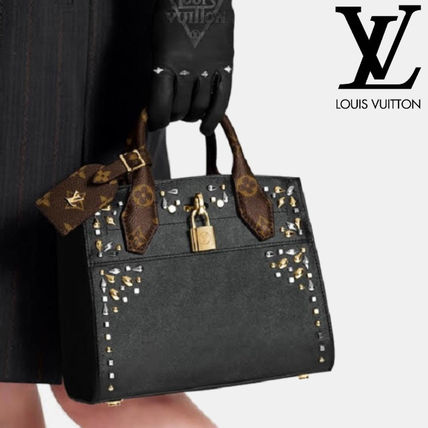 Louis Vuitton CITY STEAMER 2020 Cruise Monogram Casual Style Canvas Street Style 2WAY Plain Leather M55752 