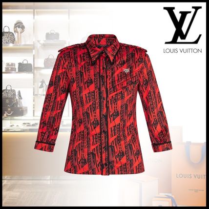 Louis Vuitton MONOGRAM 2020 SS Unisex Silk Nylon Street Style Long Sleeves Party Style 1A67QY 1A67QX 1A67QW 1A67QV 
