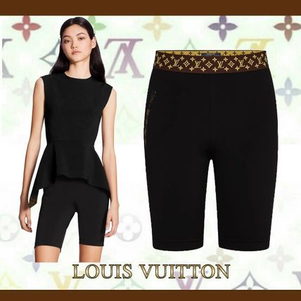 Louis Vuitton 2020 SS Short Monogram Casual Style Nylon Plain Logo Shorts 1A7VTL 1A7VTK 1A7VTJ 1A7VTI 1A7VTH 