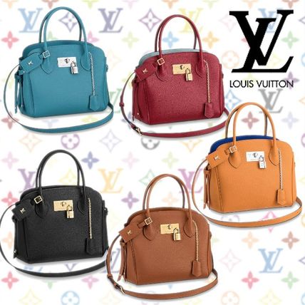 Louis Vuitton Calfskin 2WAY Plain Crossbody Handbags M55026 M51684 M54346 M55312 M53949 