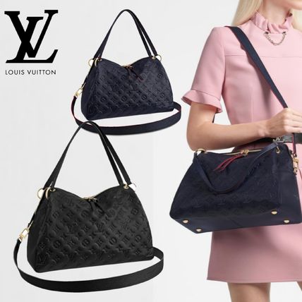 Louis Vuitton MONOGRAM EMPREINTE Monogram Casual Style 2WAY Leather Office Style 