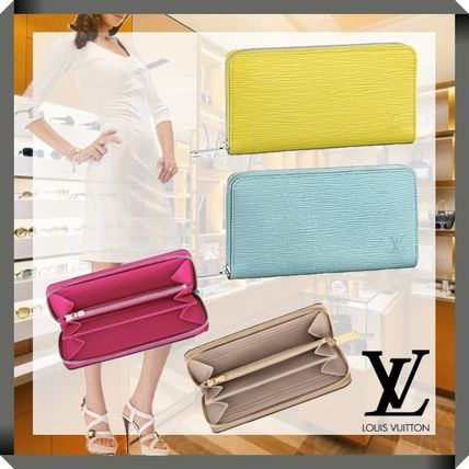 Louis Vuitton EPI 2020 SS Leather Long Wallet Logo Long Wallets M69347 M67805 M69346 M69259 