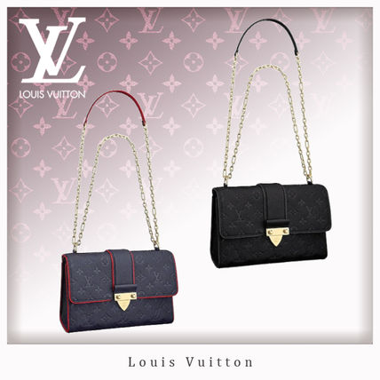 Louis Vuitton MONOGRAM EMPREINTE 2019 Cruise Monogram Blended Fabrics Leather Elegant Style Logo M43392 M43394 
