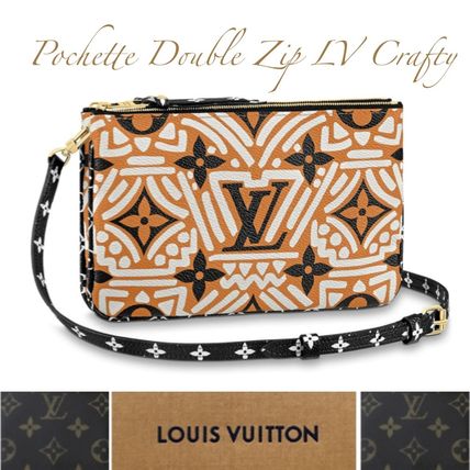 Louis Vuitton Unisex Canvas Street Style Tribal Logo M69488 