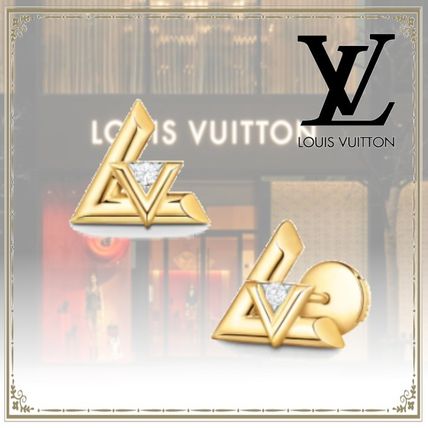 Louis Vuitton 2020 21AW Lv Volt One Stud Yellow Gold And Diamond Q96969 