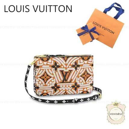 Louis Vuitton 2020 SS Monogram Leather Elegant Style Logo Shoulder Bags 