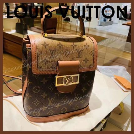 Louis Vuitton 2020 SS Monogram Logo Backpacks 