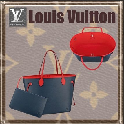 Louis Vuitton Monogram Leather Logo Totes M54270 