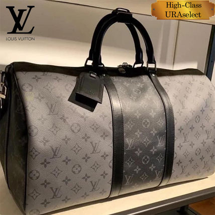 Louis Vuitton 2020 21AW Monogram Unisex Canvas Leather Logo Boston &amp; Duffles M45392 