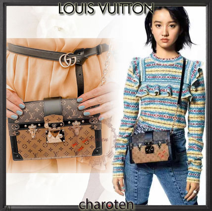 Louis Vuitton MONOGRAM 2018 19AW Monogram Canvas Blended Fabrics 3WAY Bi color Chain 