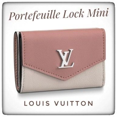 Louis Vuitton LOCKME 2019 20AW Lockmini Wallet M63978 