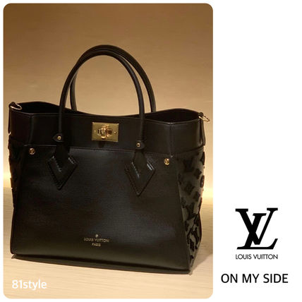 Louis Vuitton Casual Style A4 2WAY 3WAY Leather Office Style Elegant Style 
