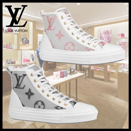 Louis Vuitton MONOGRAM 2020 21AW Monogram Rubber Sole Lace up Casual Style Unisex 1A87E6 1A87DQ 