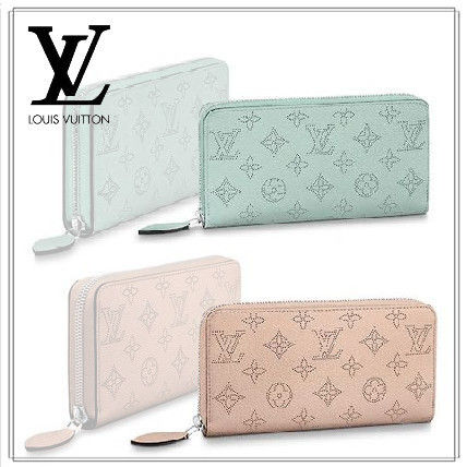 Louis Vuitton Monogram Leather Long Wallet Logo Long Wallets M61868 M69032 