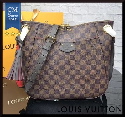 Louis Vuitton DAMIER 2019 SS Canvas Elegant Style Crossbody Shoulder Bags 