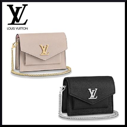 Louis Vuitton Chain Plain Leather Elegant Style Logo Shoulder Bags M69183 M69204 