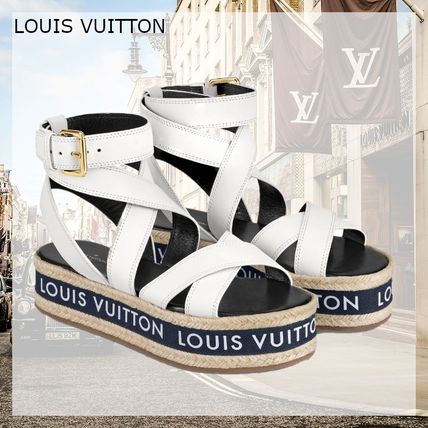 Louis Vuitton 2020 SS Boundary Flatform Sandal 1A63U5 