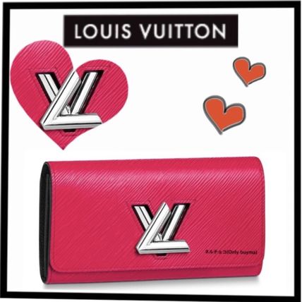 Louis Vuitton EPI 2020 SS Calfskin Plain Long Wallets 